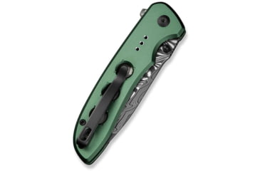 Image of CIVIVI Hyperpulse Flipper &amp; Thumb Stud &amp; Button Lock Knife Aluminum Handle 3.5inch Damascus Blade C23087a-ds1 - C23087A-DS1