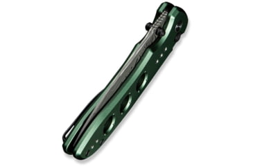 Image of CIVIVI Hyperpulse Flipper &amp; Thumb Stud &amp; Button Lock Knife Aluminum Handle 3.5inch Damascus Blade C23087a-ds1 - C23087A-DS1