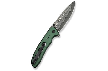 Image of CIVIVI Hyperpulse Flipper &amp; Thumb Stud &amp; Button Lock Knife Aluminum Handle 3.5inch Damascus Blade C23087a-ds1 - C23087A-DS1