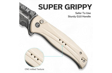Image of CIVIVI Incindie Flipper &amp; Button Lock Knife - C23053-DS1