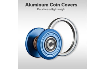 Image of CIVIVI Key Coin Aluminum Pocket Key Organizer, Blue, CIV-C23056-2