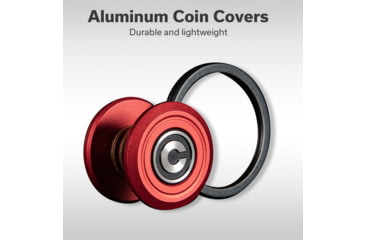 Image of CIVIVI Key Coin Aluminum Pocket Key Organizer, Red, CIV-C23056-1