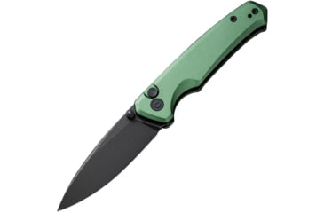 Image of Civivi Knife Altus 2.97'' Green /blk Stonewash Button Lock