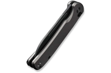 Image of CIVIVI Chevalier Folding Knife, 3.4in, Carbon Steel, Sheepsfoot Blade, Aluminum Gray Handle, C20022B3