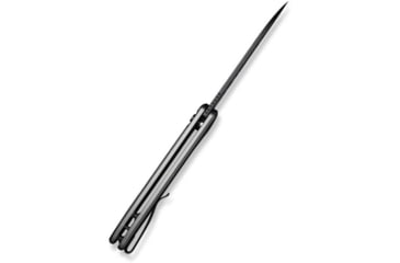Image of CIVIVI Chevalier Folding Knife, 3.4in, Carbon Steel, Sheepsfoot Blade, Aluminum Gray Handle, C20022B3