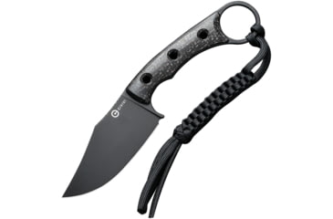 Image of Civivi Knife Midwatch 3.39'' Blk Burlap Micarta/blk Stnwsh