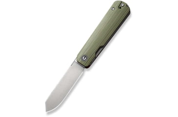 Image of Civivi Sendy Flipper Assisted Opening Folding Knife 2.83 in, Nitro-V, Spey Point Blade, G10 Green/Red Handle, C21004B1CP