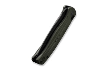 Image of Civivi Knives Incindie 3.48 Folding Spear Point Plain Black Stonewashed 14C28N Steel Blade, OD Green Textured G10 Handle,C23053-2