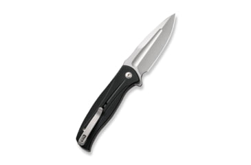 Image of Civivi Knives Incindie 3.48 Folding Spear Point Plain Stonewashed 14C28N Steel Blade, Black Textured G10 Handle,C23053-3