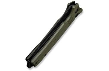 Image of Civivi Knives Neurohaptic EDC 3.74 Folding Clip Point Plain Black Stonewashed Nitro-V Steel Blade, OD Green Textured G10 Handle,C23080-3