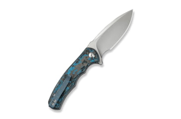 Image of CIVIVI Mini Praxis Flipper Knife Arctic Storm Fat Carbon Fiber Handle - C18026CB-1