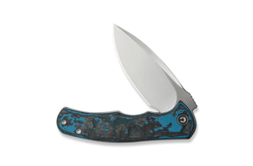 Image of CIVIVI Mini Praxis Flipper Knife Arctic Storm Fat Carbon Fiber Handle - C18026CB-1