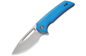 Image of CIVIVI Odium Linerlock Blue Folding Knife, 2.63 stonewash finish D2 tool steel blade, Blue G10 handle, C2010C