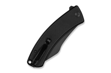 Image of CIVIVI Outlaw Muk Flipper &amp; Button Lock Knife Black G10 Handle 3.47inch Black Stonewashed 14c28n Blade
