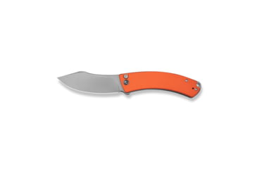 Image of CIVIVI Outlaw Muk Flipper Folding Knife, 3.47in, 14C28N, Nessmuk Blade, G10 Orange Handle, C24079-2