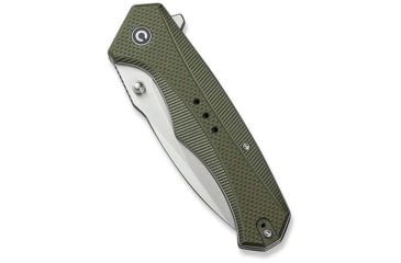 Image of CIVIVI Photonix Flipper &amp; Thumb Stud Knife Od Green Coarse G10 Handle 3.7inch Satin Finished 14c28n Blade C23081b-2 - C23081B-2