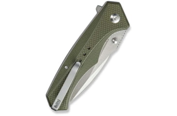 Image of CIVIVI Photonix Flipper &amp; Thumb Stud Knife Od Green Coarse G10 Handle 3.7inch Satin Finished 14c28n Blade C23081b-2 - C23081B-2