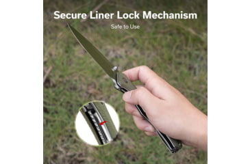 Image of CIVIVI Photonix Flipper &amp; Thumb Stud Knife Od Green Coarse G10 Handle 3.7inch Satin Finished 14c28n Blade C23081b-2 - C23081B-2