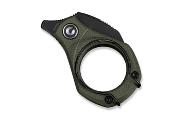 Image of CIVIVI Pyrus Slip Joint Utility Knife Od Green G10 Handle 0.65inch Black Stonewashed 14c28n Blade