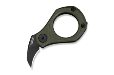 Image of CIVIVI Pyrus Slip Joint Utility Knife Od Green G10 Handle 0.65inch Black Stonewashed 14c28n Blade