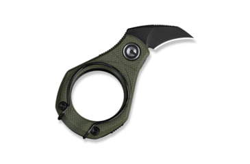Image of CIVIVI Pyrus Slip Joint Utility Knife Od Green G10 Handle 0.65inch Black Stonewashed 14c28n Blade