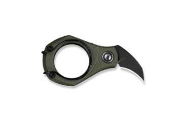 Image of CIVIVI Pyrus Slip Joint Utility Knife Od Green G10 Handle 0.65inch Black Stonewashed 14c28n Blade