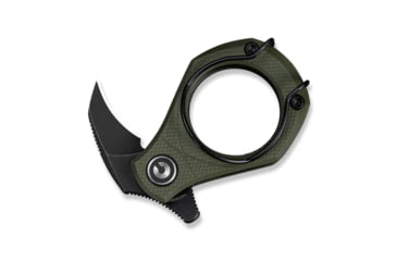 Image of CIVIVI Pyrus Slip Joint Utility Knife Od Green G10 Handle 0.65inch Black Stonewashed 14c28n Blade