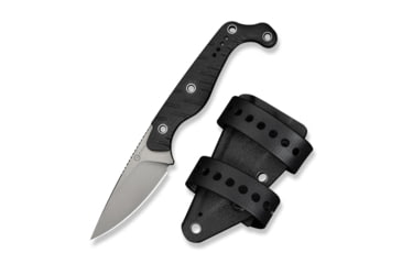 Image of CIVIVI Sokn Fixed Blade Knife Black G10 Handle - C22027-1