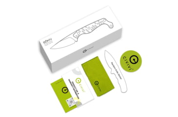 Image of CIVIVI Sokn Fixed Blade Knife Gray G10 Handle - C22027-2