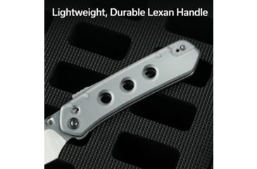 Image of CIVIVI Vision Fg Thumb Stud &amp; Superlock Knife Lexan Handle 3.54inch Nitro-v Blade C22036-7 - C22036-7