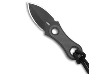 Image of Cjrb CJRB Knap Fixed Blade Knife Carbon Fiber 1.2" Black PVD, Black, AR-RPM9, adult, BHQ-203102