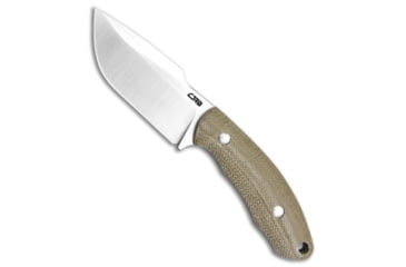 Image of Cjrb CJRB Mutt Fixed Blade Knife OD Green Micarta 3.2" Sand Polish, OD Green, AR-RPM9, adult, BHQ-218871