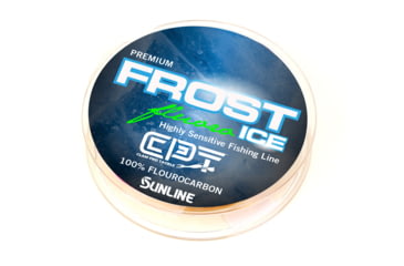 Image of Clam CPT Frost Fluorocarbon 4lb Metered Chartreuse/Clear 50 Yard, 10964