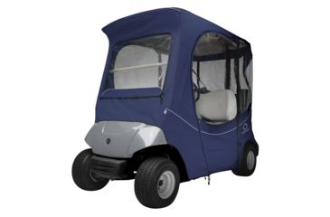 Image of Classic Accessories Fairway FadeSafe Yamaha Golf Cart Enclosure, Navy 4010585