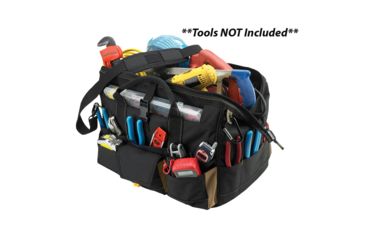 Image of CLC Work Gear 18" Tool Bag w/ Top-Side Plastic Parts Tray 1535 46888
