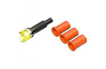 Image of Clean-Shot Nock Out Crossbow, Half Moon Nock Yellow 3 pk. 85-1071