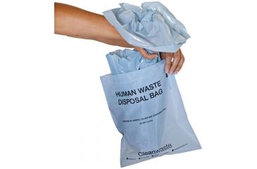 Image of Cleanwaste Go Anywhere Waste Kit 100 Pk D007W00