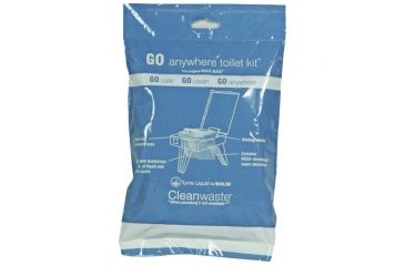 Image of Cleanwaste Go Anywhere Waste Kit 100 Pk D007W00