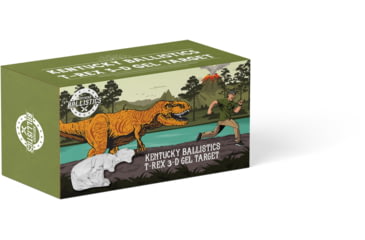Image of Clear Ballistics Ballistic Gel 3-D T-Rex Target, Clear, CBG-7529