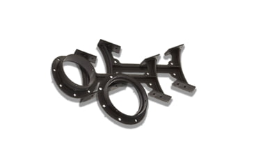 Image of Cleveland Iron Works Double Barrel Camp Stove Extension Kit, Black, F500305