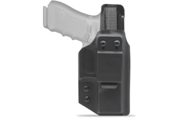 Image of Clip &amp; Carry IWB Kydex Holster for the Glock 17, 22, 31, Black, Left-Handed, G17-BLK-L