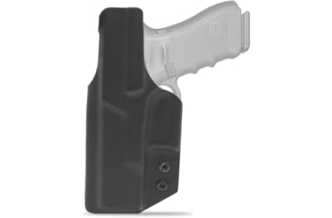 Image of Clip &amp; Carry IWB Kydex Holster for the Glock 17, 22, 31, Black, Left-Handed, G17-BLK-L