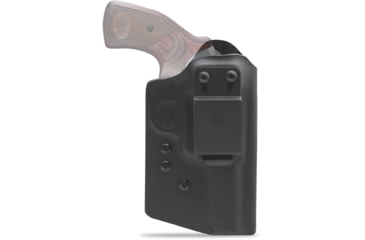 Image of Clip &amp; Carry IWB Kydex Holster for the Kimber K6s 3in, Black, Right-Handed, KIK6-3-BLK-R