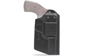 Image of Clip &amp; Carry IWB Kydex Holster for the Kimber K6s 3in, Carbon Fiber Black, Right-Handed, KIK6-3-CF-BLK-R