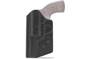 Image of Clip &amp; Carry IWB Kydex Holster for the Kimber K6s 3in, Carbon Fiber Black, Right-Handed, KIK6-3-CF-BLK-R