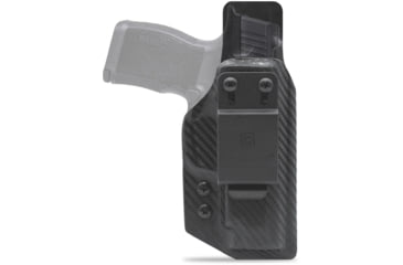 Image of Clip &amp; Carry IWB Kydex Holster for the Sig Sauer P365XL, Carbon Fiber Black, Left-Handed, SSP365XL-CF-BLK-L