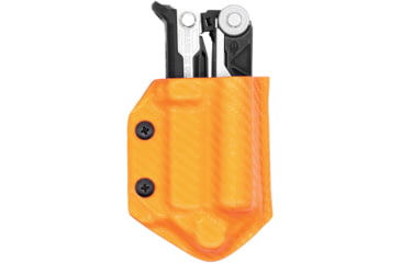 Image of Clip &amp; Carry Kydex Sheath for the Gerber Center-Drive, Carbon Fiber Orange, GCDRIVE-CF-ORNG