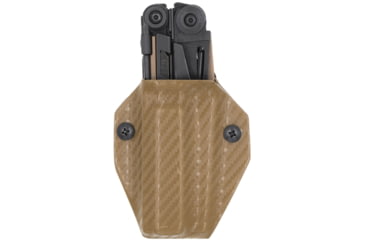 Image of Clip &amp; Carry Kydex Sheath for the Leatherman MUT, Carbon Fiber Brown, LMUT-CF-BRN