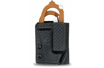 Image of Clip &amp; Carry Kydex Sheath for the Leatherman Raptor, Carbon Fiber Black, LRAPTOR-CF-BLK