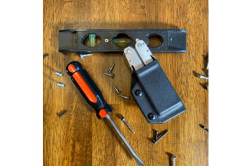 Image of Clip &amp; Carry Kydex Sheath for the Leatherman Supertool 300, Black, LST300-BLK